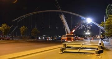 Ankara Büyükşehir Belediyesi Eskişehir Yolu Üzeri Benzinlikler Mevki Yaya Üst Geçidi İmalatı