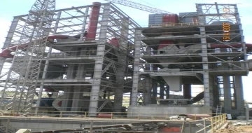 Mardin Çimento Fabrikası II Döner Fırın Hattı Teknolojik Yatırımı Çelik Konstrüksiyon İmalatı